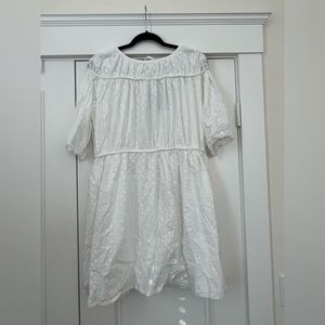 Nasty Gal Embroidered Eyelet Dress